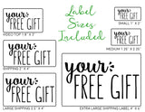FREEBIE!!! Your Free Gift - Ready-to-Print Label Designs for the Dymo Printer