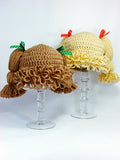 Cabbage Patch Kid Hat Crochet Pattern Digital Download