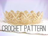 Crown Crochet Pattern - Boy Crown