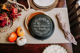 Personalized Engraved Pie Pan with Lid