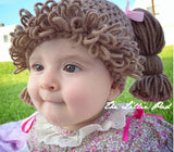 Cabbage Patch Kid Hat Crochet Pattern Digital Download