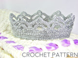 Crown Crochet Patterns - Girl & Boy Crowns - Set of 2 Patterns