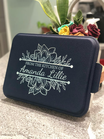 9x13 Personalized Metal Baking Pan With Lid, Cake Pan, Roasting, Wedding  Gift, New Home Gift, Realtor Gift, Couples Gift, Bakers Gift 