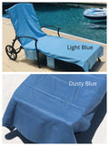 Personalized Pool Chair Cover - Custom Beach Chair Cover - Monogrammed Pool and Beach Lounge Chair Cover