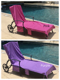 Personalized Pool Chair Cover - Custom Beach Chair Cover - Monogrammed Pool and Beach Lounge Chair Cover